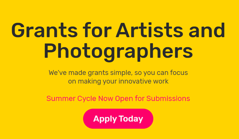 Innovate ﻿Grants for Artists and Photographers